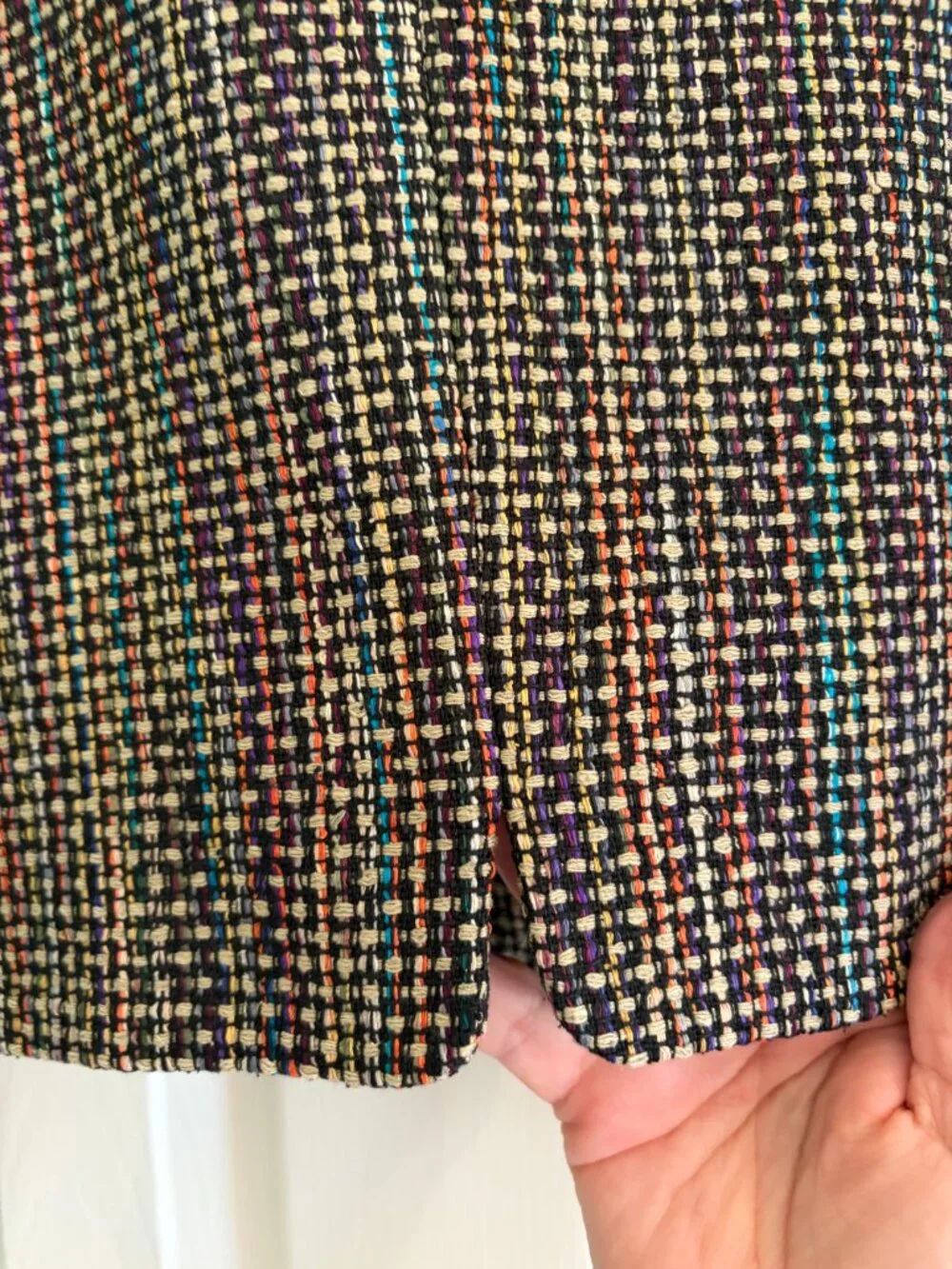 Doncaster Silk Multicolor Blazer Size 4